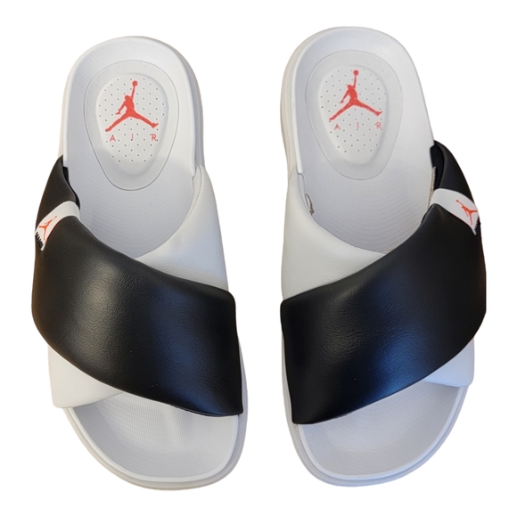 Jordan Shoes - Women's Size 9 Jordan Sophia Slide Slippers 'Black/Off White' (DO8863-100)